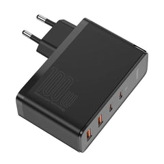 A Photo Of Baseus GaN2 4-Port Fast Charger 100W - Black