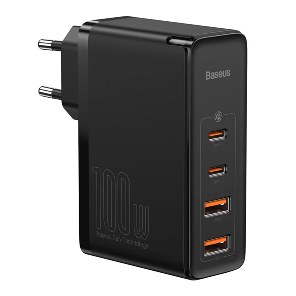 A Photo Of Baseus GaN2 4-Port Fast Charger 100W - Black