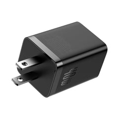Baseus GaN5 Pro Dual USB-C Fast Charger 40W Adapter - Black