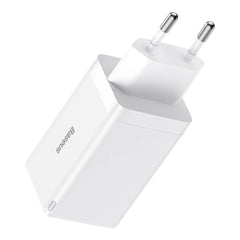 A Photo Of Baseus GaN5 Pro 3-Port Fast Charger 65W - White