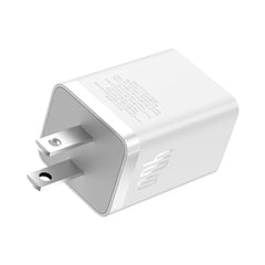 Baseus GaN5 Pro Dual USB-C Fast Charger 40W Adapter - White