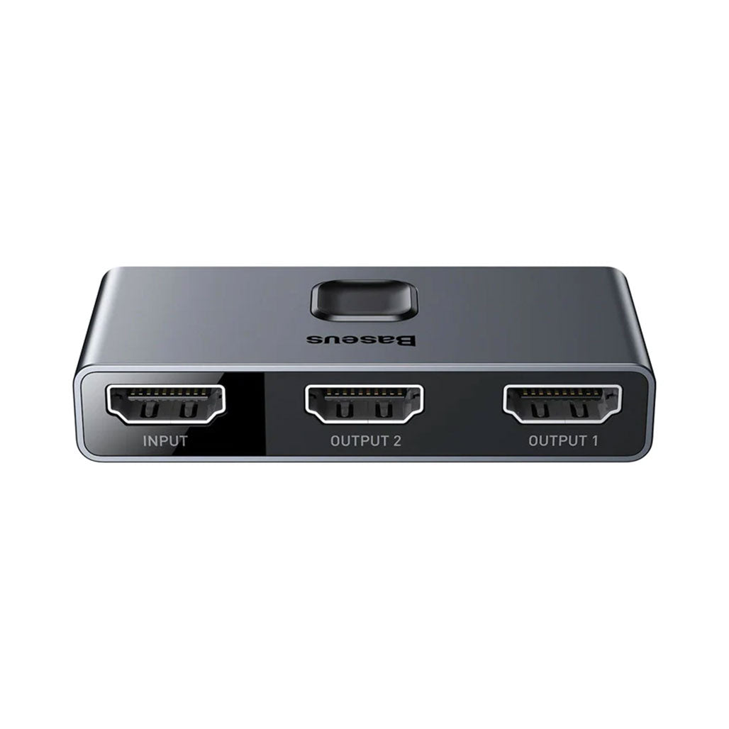 Baseus HDMI Splitter 4K 60Hz Bi-Direction HDMI Switch 1×2/2×1 HDR HDMI Audio Adapter for PS4 TV Box HDMI Switcher, 31916310167804, Available at 961Souq