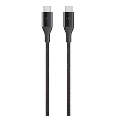 Belkin MIXIT DuraTek Kevlar USB-C to USB-C Cable, 4 Feet (Black)