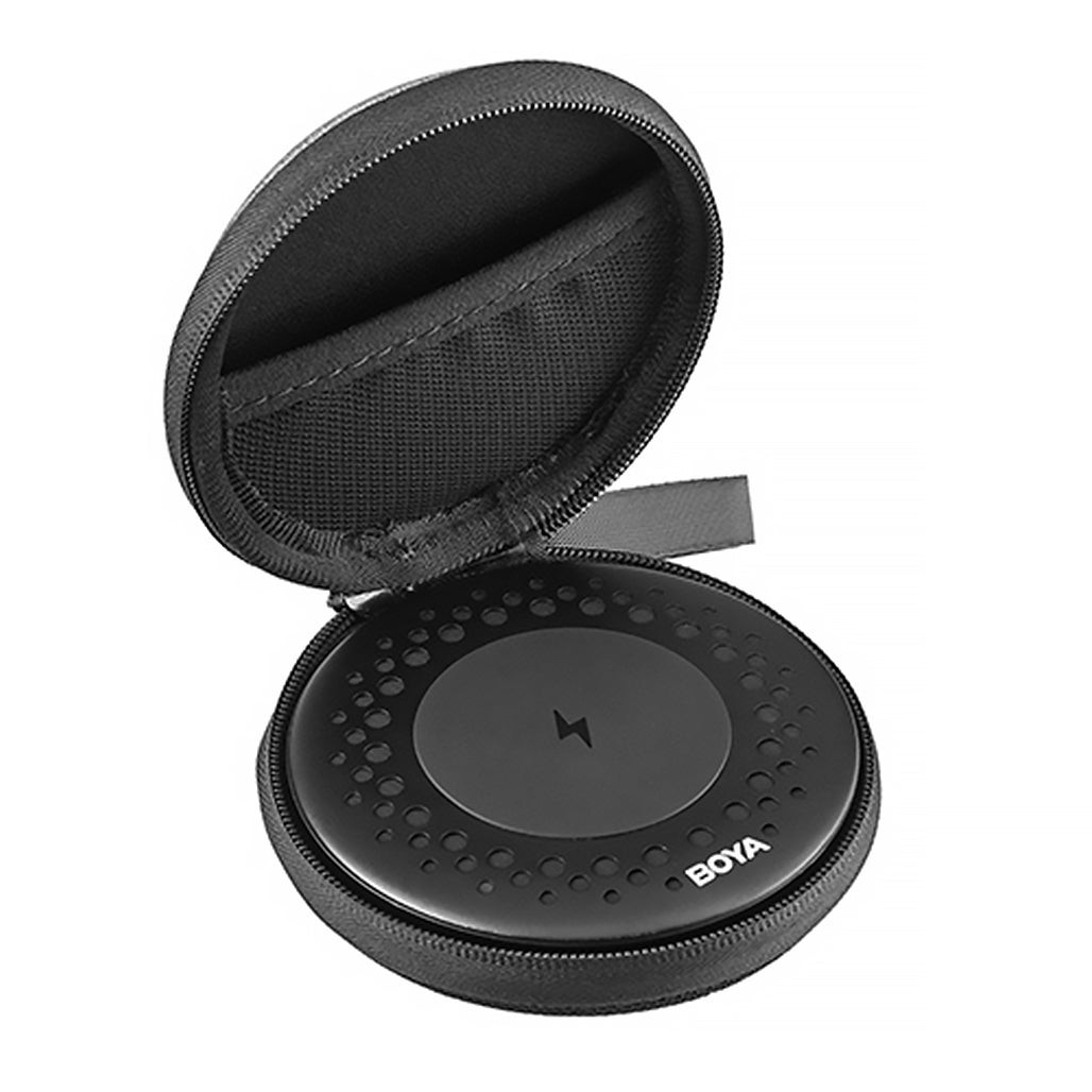 A Photo Of Boya Blobby - USB Conference Microphone with 360° Sound Pickup and Wireless Charger