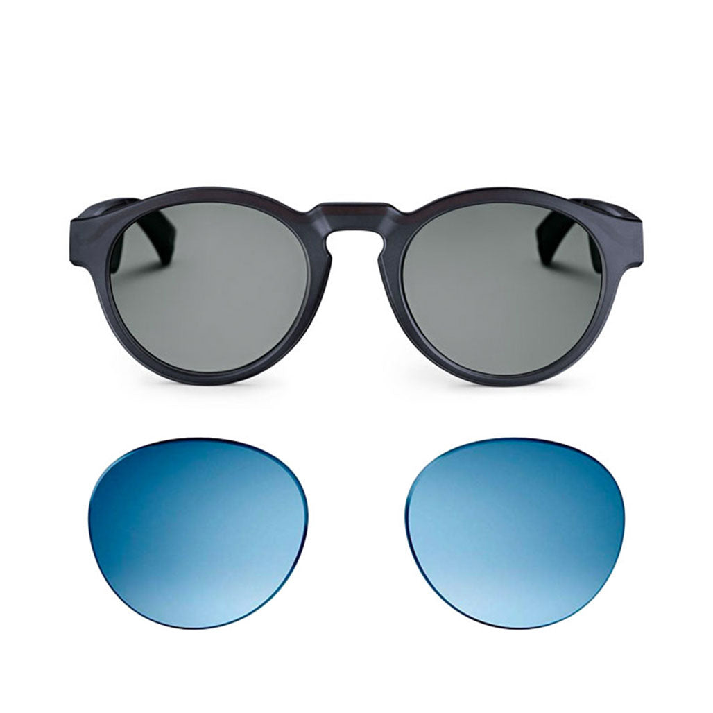 A Photo Of Bose Frames Rondo Audio Sunglasses - Free Blue Gradient Lenses