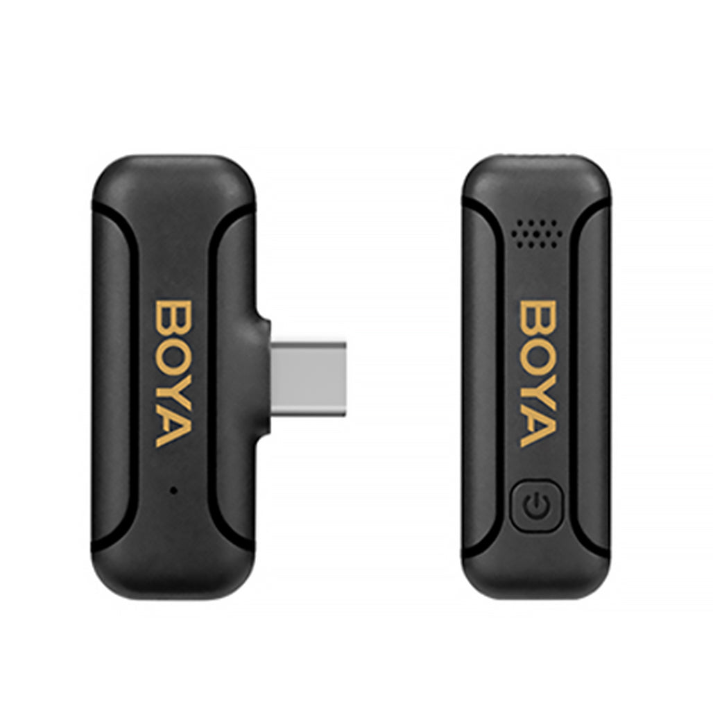 A Photo Of Boya BY-WM3T2-U1 - Mini 2.4GHz Wireless Microphone for USB-C Devices