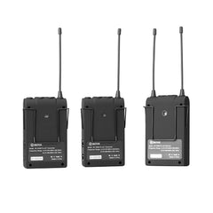 A Photo Of Boya BY-WM8 Pro-K2 - UHF Dual-Channel Wireless Microphone System