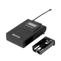 A Photo Of Boya BY-WM8 Pro-K2 - UHF Dual-Channel Wireless Microphone System