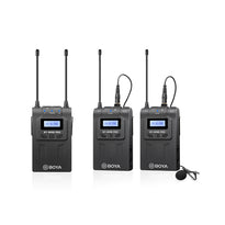 Boya BY-WM8 Pro-K2 - UHF Dual-Channel Wireless Microphone System