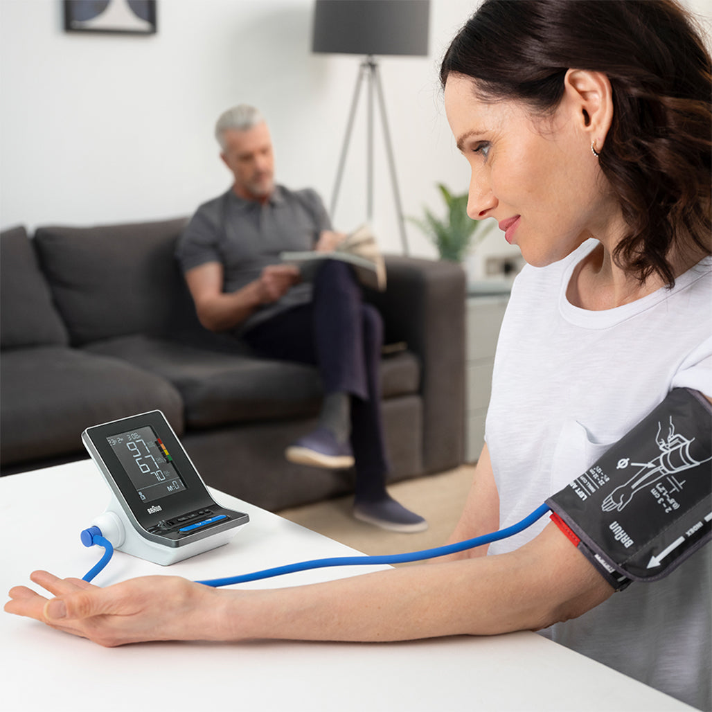 A Photo Of Braun ExactFit™ 3 Upper Arm Blood Pressure Monitor | Clinically Accurate, Comfortable, and Easy-to-Use