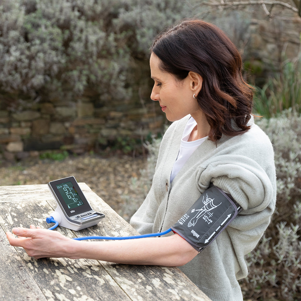 A Photo Of Braun ExactFit™ 3 Upper Arm Blood Pressure Monitor | Clinically Accurate, Comfortable, and Easy-to-Use