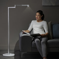 A Photo Of Dyson Solarcycle Morph™ Floor Light CF06 - Adaptive LED Lighting for Every Space