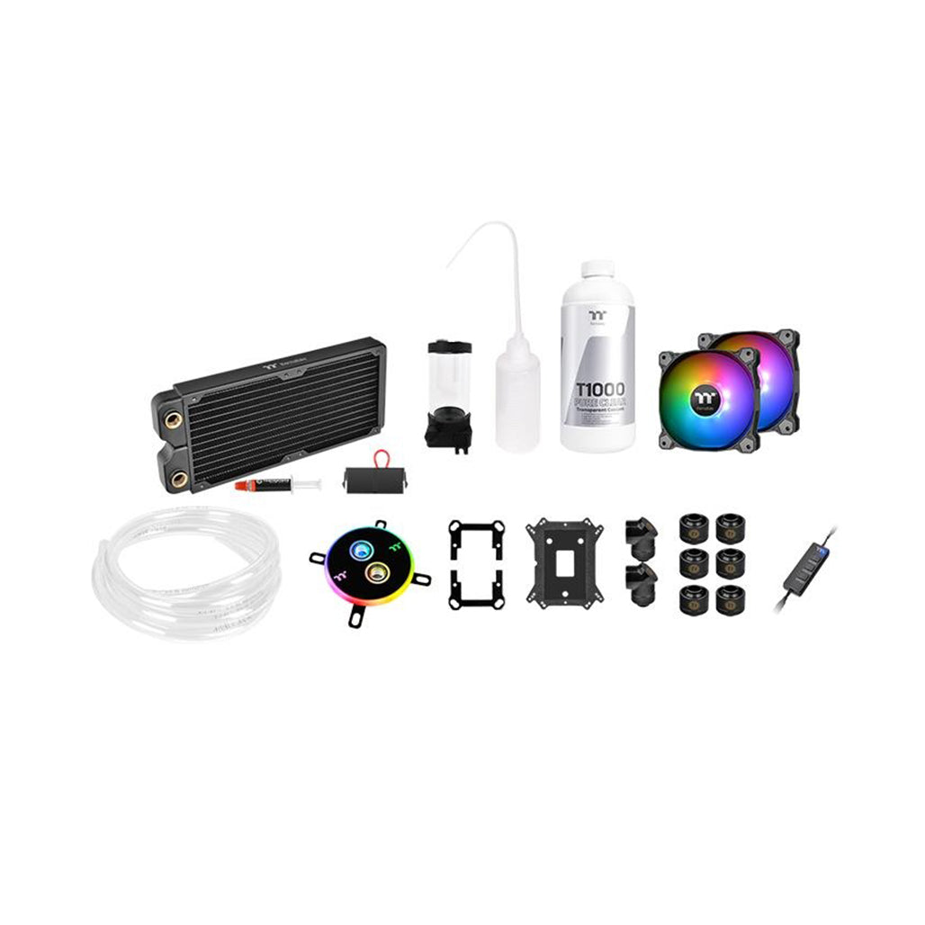 Thermaltake Pacific C240 DDC Soft Tube Water Cooling Kit, 32893465166076, Available at 961Souq