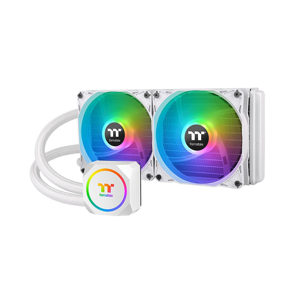 Thermaltake TH240 ARGB Sync Snow Edition AIO Liquid Cooler, 32899301376252, Available at 961Souq