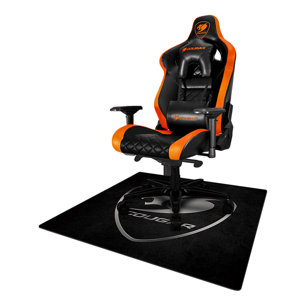 A Photo Of COUGAR COMMAND Gaming Chair Floor Mat - Durable Protection for Floor Surfaces