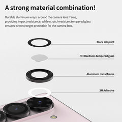 A Photo Of Araree Core MR Ring Camera Glass for Samsung Galaxy Z Fold 6