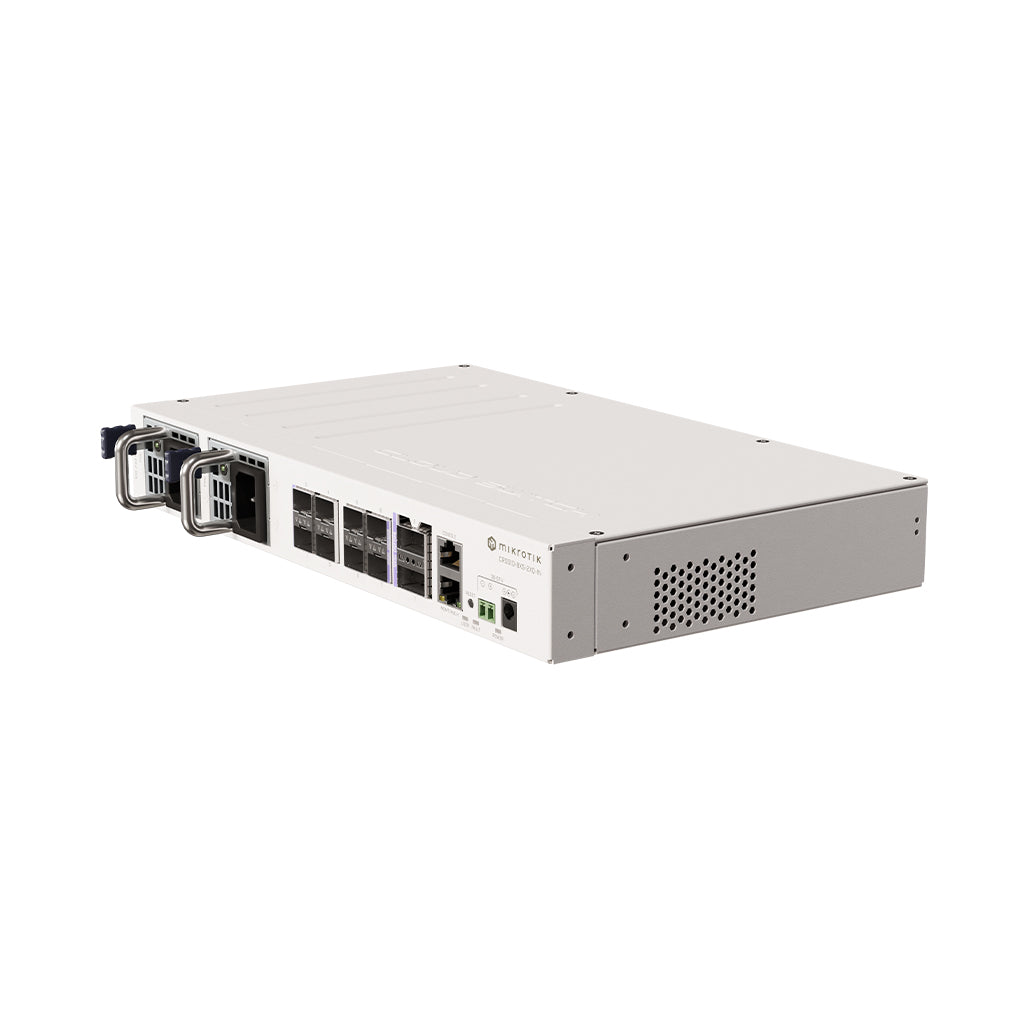 Mikrotik 2x 100 Gigabit QSFP28 Ports, 8x 25 Gigabit SFP28 Ports, 33044411580668, Available at 961Souq
