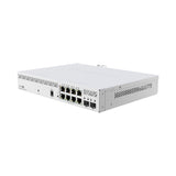 Mikrotik Switch 8x Gigabit PoE-out ports and 2x 10 Gigabit SFP+ ports | CSS610-8P-2S+IN