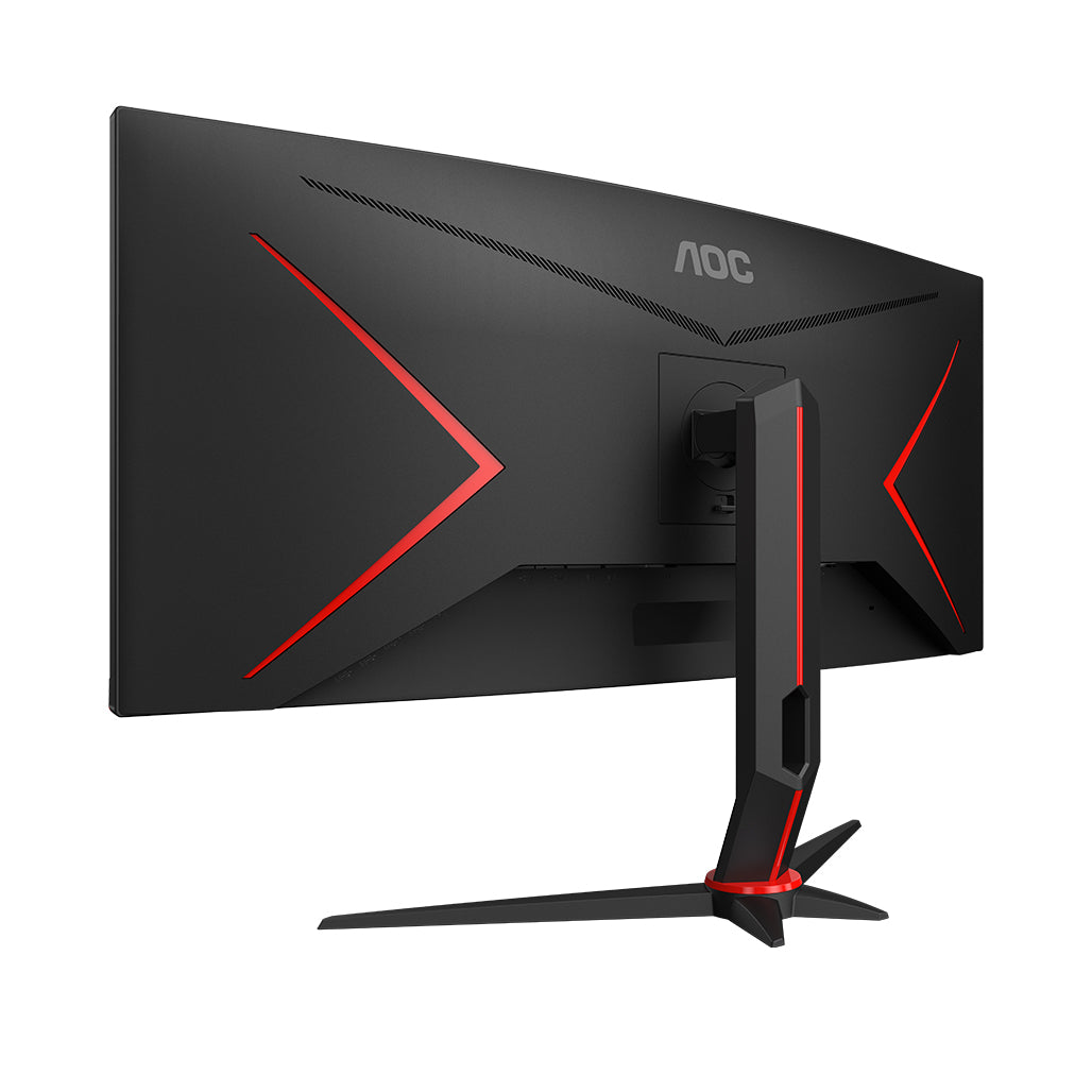 AOC CU34G2XP/BK 34" WQHD - 180Hz Curved Gaming Monitor, 32975065415932, Available at 961Souq
