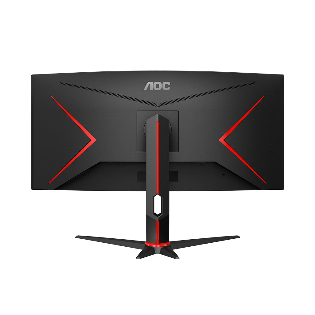 AOC CU34G2XP/BK 34" WQHD - 180Hz Curved Gaming Monitor, 32975065383164, Available at 961Souq