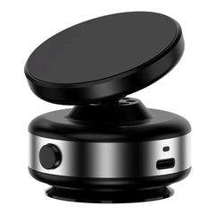 A Photo Of CZ16-1 Magnetic Vacuum Automobile Phone Holder – Strong Suction Mount for Center Console and Rearview Mirror