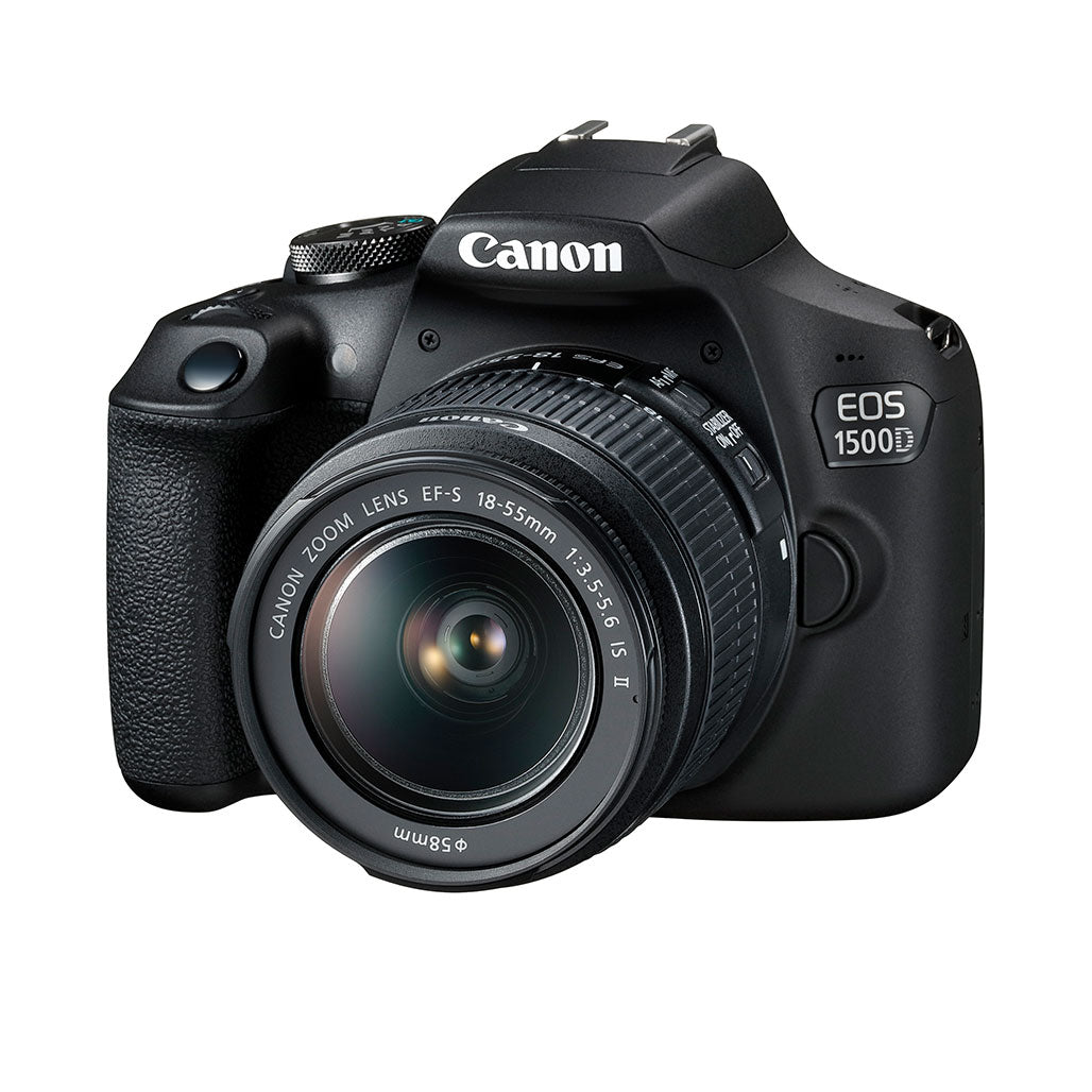 A Photo Of Canon EOS 1500D DSLR Camera with EF-S 18-55 IS II Camera Lens