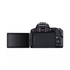 A Photo Of Canon EOS 250D Black DSLR Camera with EF-S 18-55mm f/3.5-5.6 III Lens – Lightweight, 4K Video, 24.1MP Sensor