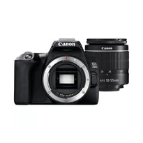 Canon EOS 250D Black - With EF-S 18-55mm f/3.5-5.6 III Lens