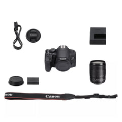 A Photo Of Canon EOS 850D Camera with EF-S 18-135mm f/3.5-5.6 IS USM Lens