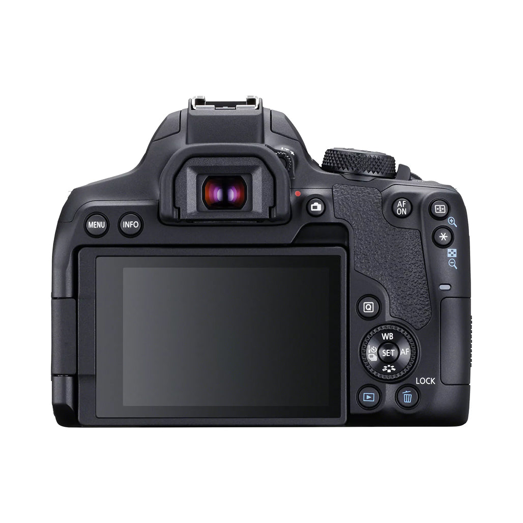 A Photo Of Canon EOS 850D Camera with EF-S 18-135mm f/3.5-5.6 IS USM Lens