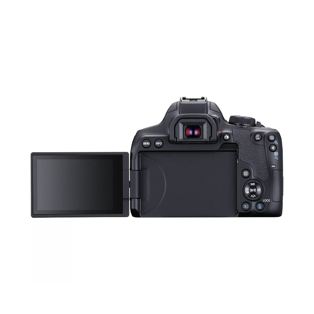 A Photo Of Canon EOS 850D Camera with EF-S 18-135mm f/3.5-5.6 IS USM Lens