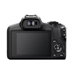 A Photo Of Canon EOS R100 Mirrorless Camera with RF-S 18-45mm Lens – Compact, High-Quality Imaging