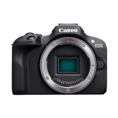 A Photo Of Canon EOS R100 Mirrorless Camera with RF-S 18-45mm Lens – Compact, High-Quality Imaging