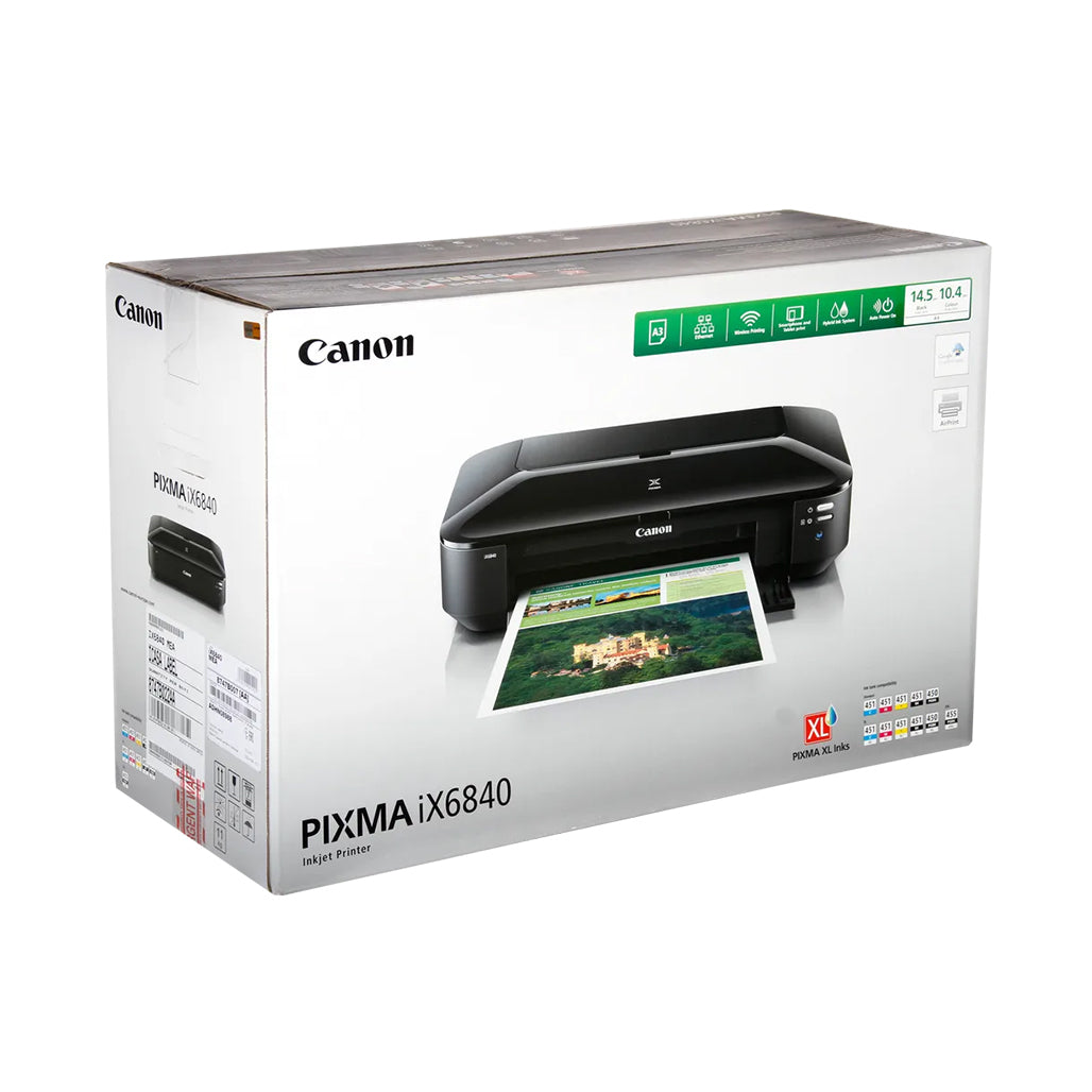 A Photo Of Canon PIXMA iX6840 Wireless A3+ Printer – High-Performance Inkjet Printer with Wi-Fi, Ethernet, and Mobile Printing