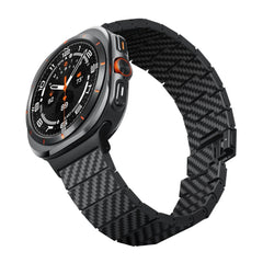 A Photo Of Pitaka Carbon Fiber Watch Band for Galaxy Watch Ultra – Lightweight, Durable, and Stylish