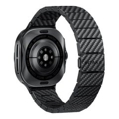 A Photo Of Pitaka Carbon Fiber Watch Band for Galaxy Watch Ultra – Lightweight, Durable, and Stylish