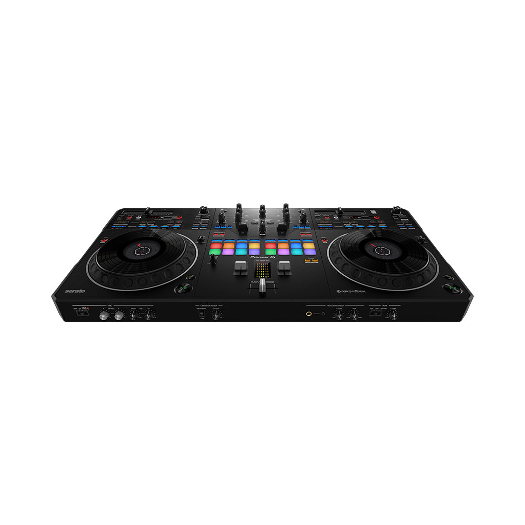 A Photo Of Pioneer DDJ-REV5 - 2-Channel Scratch DJ Controller with Serato DJ Pro and rekordbox Compatibility