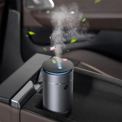 A Photo Of Baseus Time Aromatherapy Humidifier – 75ml Car & Home Air Purifier with Aroma Diffuser & Gradient LED Light