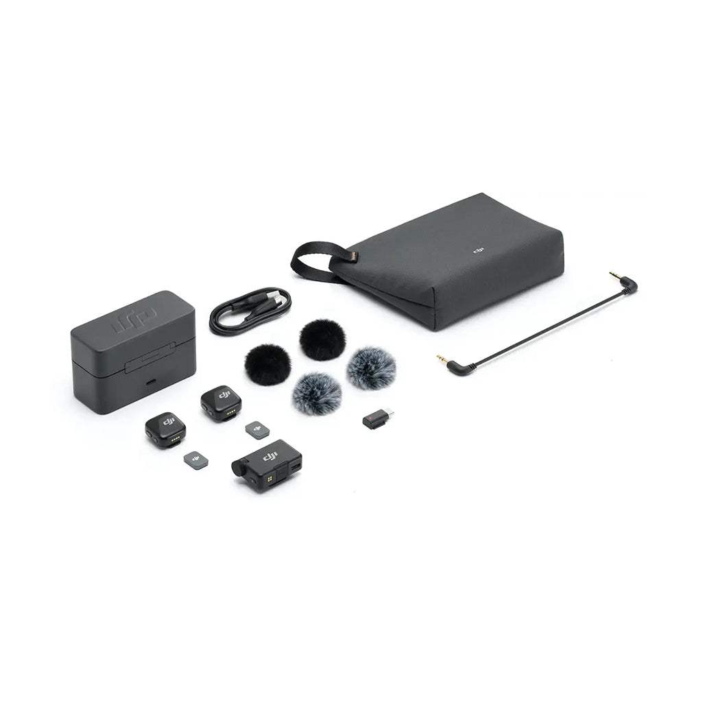 A Photo Of DJI Mic Mini | Compact Wireless Microphone for Crystal-Clear Audio