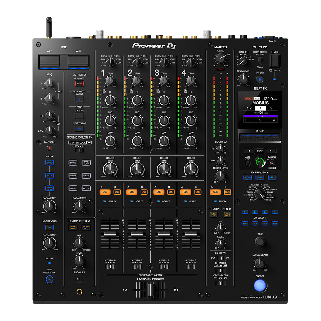 A Photo Of Pioneer DJM-A9 - 4-Channel Professional DJ Mixer (Black)