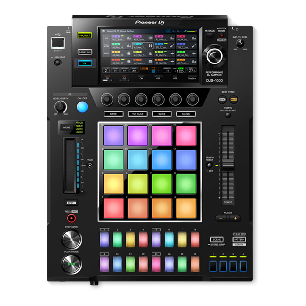 A Photo Of Pioneer DJS-1000 - 16-Track Dynamic DJ Sampler with Touchscreen Interface