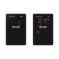 A Photo Of Pioneer DM-40D - 4-Inch Desktop Monitor System in Black with Class D Amplifier