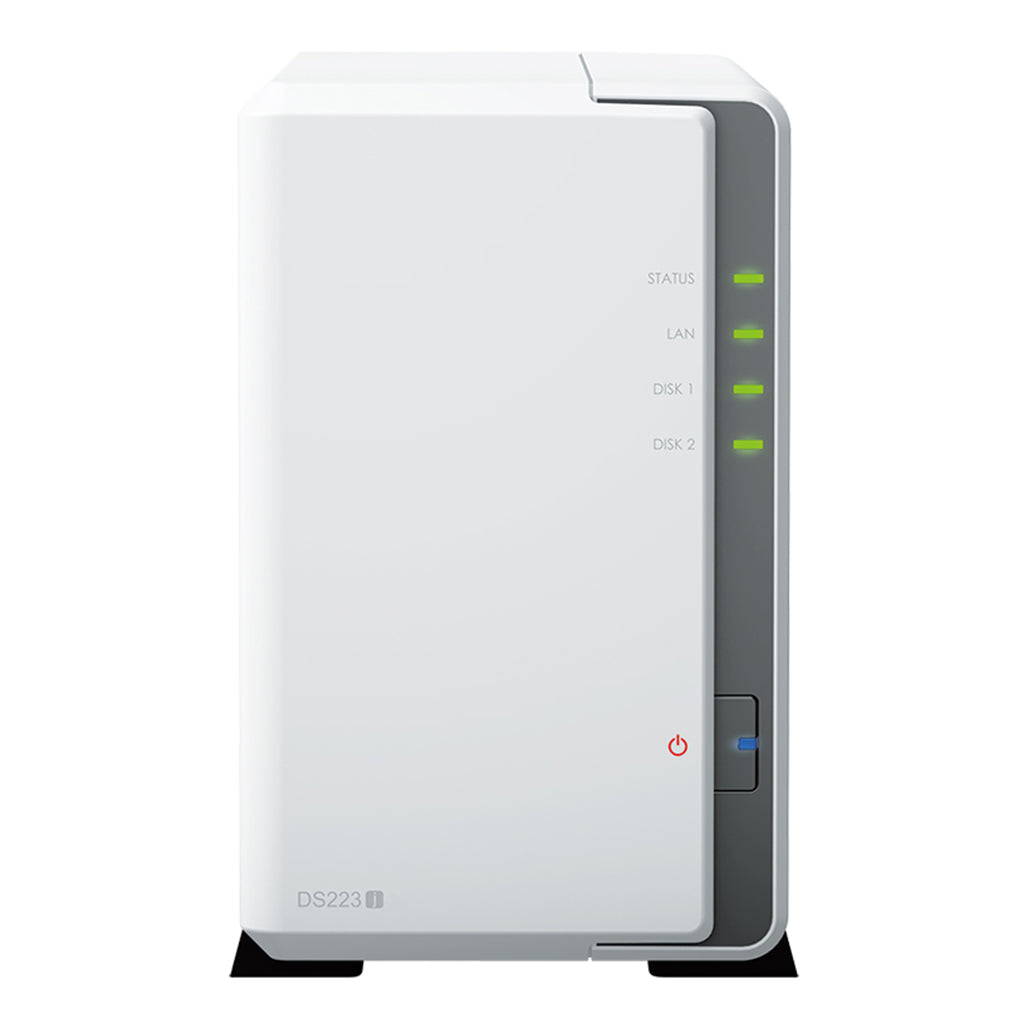Synology 2 bay NAS DiskStation DS223J, 33010101092604, Available at 961Souq