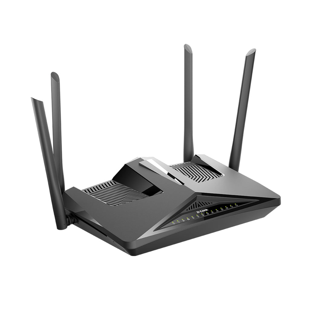 D-Link AX1800 Wi-Fi 6 VDSL2/ ADSL2+ Modem Router with VoIP | DSL-X1852E, 32898825257212, Available at 961Souq