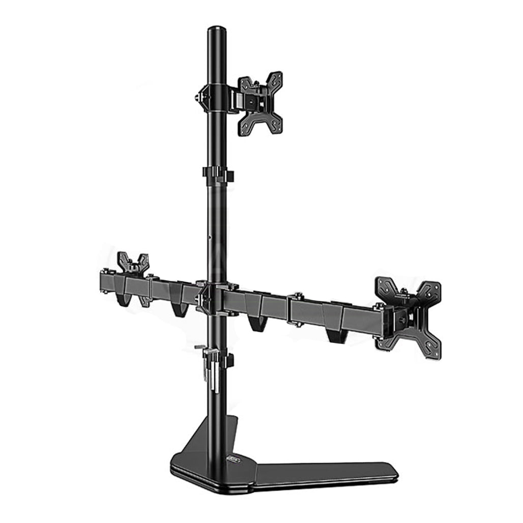 A Photo Of KALOC DW230T Adjustable Triple Monitor Arm for 17 to 27 Inch Screens with Cable Management