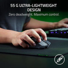 A Photo Of Razer DeathAdder V3 HyperSpeed - Ultra-Lightweight Esports Mouse with 26K DPI Precision