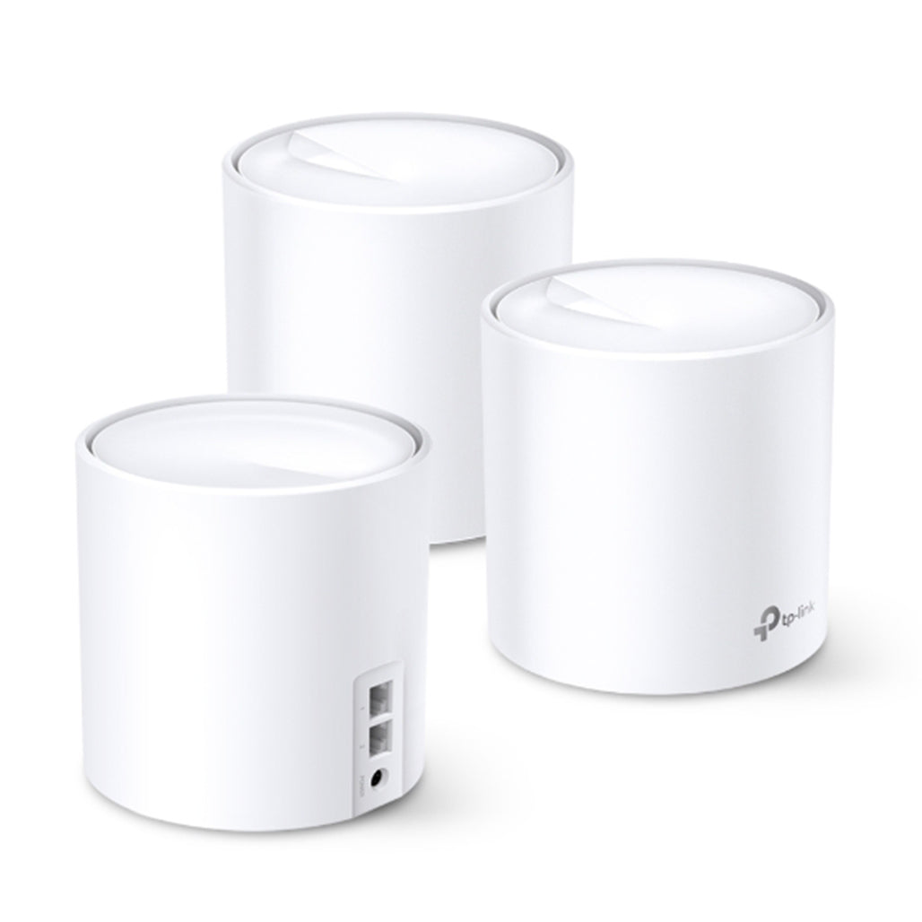 TP-Link Deco X20 (3-pack) - AX1800 Whole Home Mesh Wi-Fi 6 System, 32948010582268, Available at 961Souq