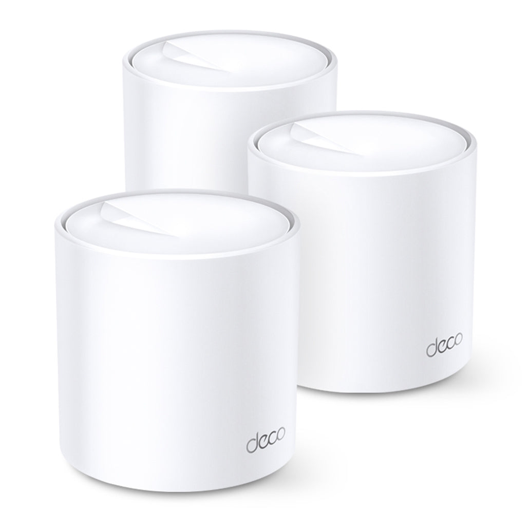 A Photo Of TP-Link Deco X5000 AX5000 Whole Home Mesh Wi-Fi 6 System | High-Speed Coverage & Seamless AI-Driven Mesh Technology