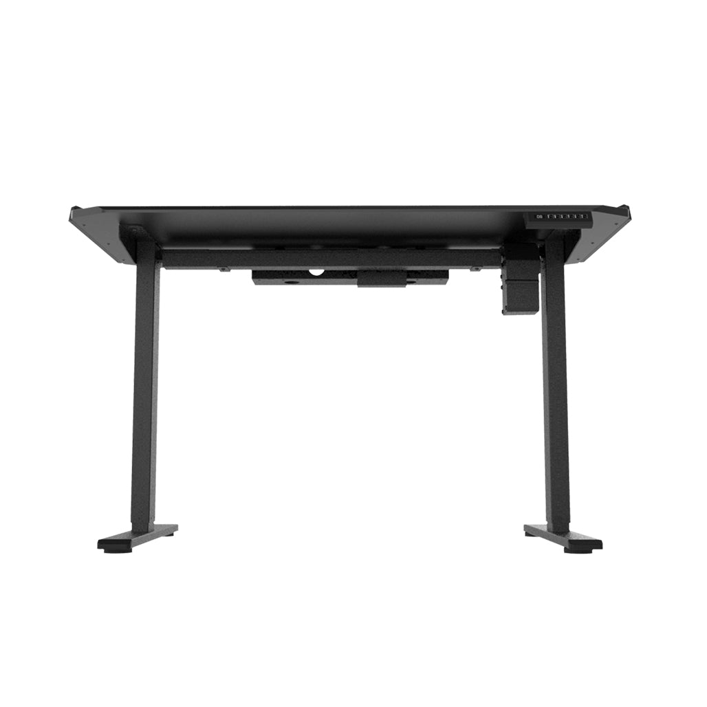 A Photo Of Cougar E-Deimus 120 Electric Gaming Desk – Adjustable Height with RGB Lighting and Memory Settings