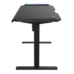 A Photo Of Cougar E-Deimus 120 Electric Gaming Desk – Adjustable Height with RGB Lighting and Memory Settings